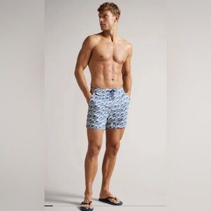 Ted Baker London Mid Scale Geo Swimshort